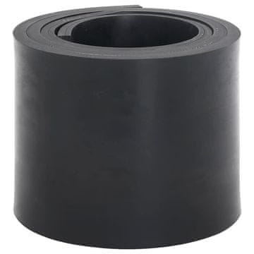 Vidaxl vidaXL Gumijast rob za snežni plug črne barve 180x15x1 cm
