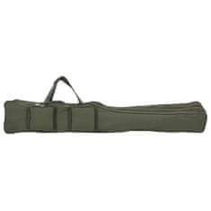 Vidaxl Torba za ribiške palice temno zelena 160 cm oxford tkanina