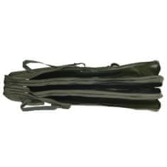 Vidaxl Torba za ribiške palice temno zelena 160 cm oxford tkanina