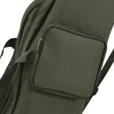 Vidaxl Torba za ribiške palice temno zelena 160 cm oxford tkanina