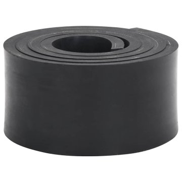 Vidaxl vidaXL Gumijast rob za snežni plug črne barve 150x8x1 cm