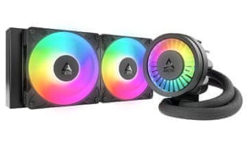 Arctic IZPRODAJA!!! - Liquid Freezer III Pro 240 A-RGB (črna) - Večkomponentni vodni hladilnik "vse-v-enem