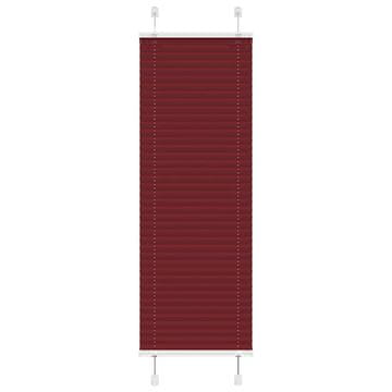 Vidaxl Plisirana žaluzija bordo rdeča 45x100 cm širina blaga 44,4 cm poliester
