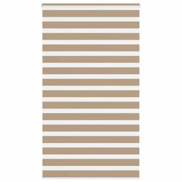 Vidaxl vidaXL Zebra rolo zavesa, 125x200 cm, širina blaga 120,9 cm, poliester
