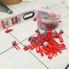 awtools standardna sponka za niveliranje ploščic 1,0 mm - 7 mm-15 mm 400 kosov