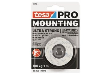 Tesa Montažni trak Double-sided foam mounting tape 66792, ultra strong, 1.5 m x 19 mm
