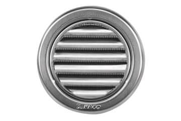 HACO Prezračevalna rešetka Circular ventilation grille with NVM mesh, ? 75 mm, stainless steel 0703