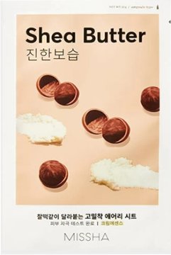 MISSHA Vlažilna maska Airy Fit (karitejevo maslo) 1 kos