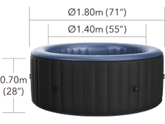 MSpa Bergen 4P Comfort C-BE042 masažni bazen