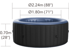 MSpa Bergen 8P Comfort C-BE082 masažni bazen