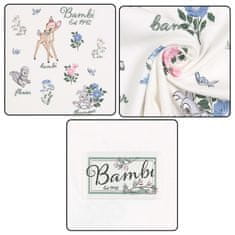 Disney DISNEY Bambi Thumper Ženske bombažne pižame, dvodelne poletne pižame s kratkimi rokavi, 100% bombaž XS