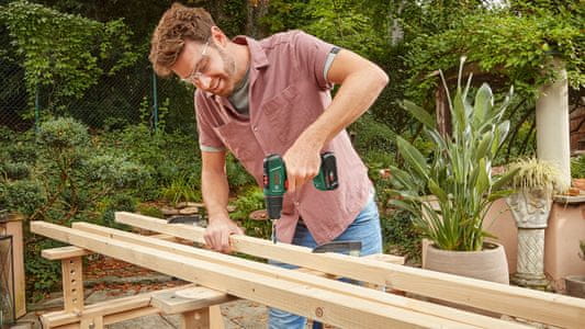 EasyDrill 18V-40 z 2-stopenjskim gonilom