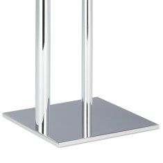 Northix Stoječe držalo za toaletni papir iz kromiranega nerjavečega jekla