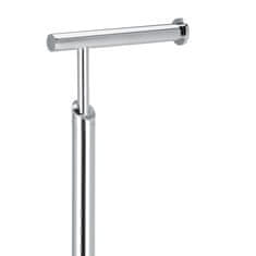 Northix Stoječe držalo za toaletni papir iz kromiranega nerjavečega jekla