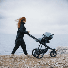 Thule Urban Glide 3 otroški voziček, magnetna zaponka, Dark Slate