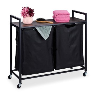 Northix Stojalo za koš za perilo s polico