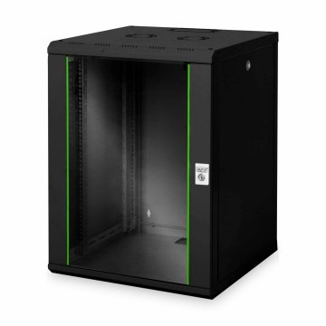 Digitus zidni kabinet 16U 820 600x600 črn sestavljen DN-19 16U-6/6-SW
