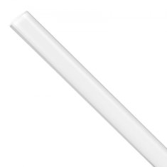 VEVOR LED aluminijasti kanal V oblika 100x1x1 cm 20 kosov mlečni pokrov