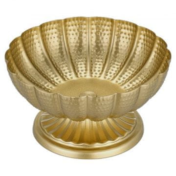 VEVOR Mini vaza za rože mizni okrasek 185x12 cm zlata barva