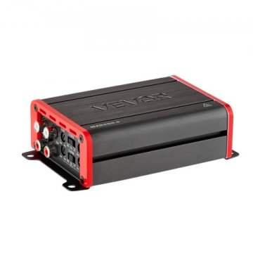 VEVOR Avtomobilski avdio ojačevalnik 4-kanalni 140x85x41 mm siva