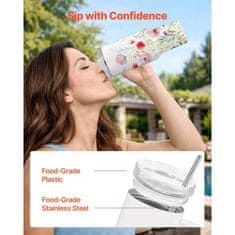 VEVOR Sublimacijski lončki 8 kosov 10x27 cm iz nerjavečega jekla z ročajem