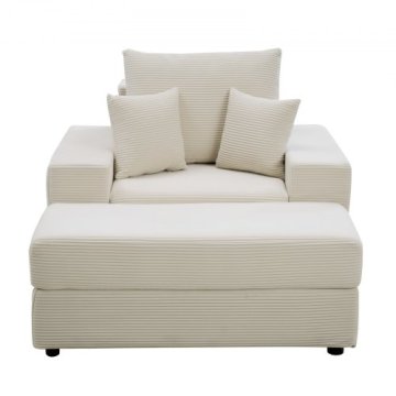 VEVOR Ležalna stol 1115x1490x740 mm bež