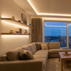 VEVOR LED aluminijasti kanal U-oblika 200 cm paket 20 kosov mlečni pokrov