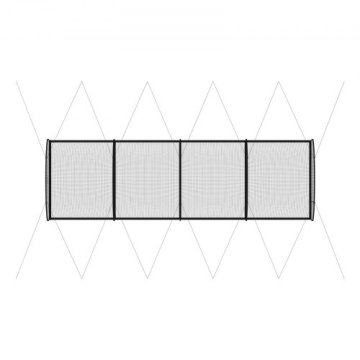 VEVOR Baseball mreža za udarjanje 12200x3700x3050 mm Prenosna