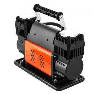 VEVOR Dvojni batni zračni kompresor težka izvedba 365x150x227 mm prenosni