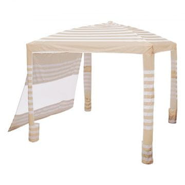 VEVOR Plaža kabina 240x240x240 cm modra