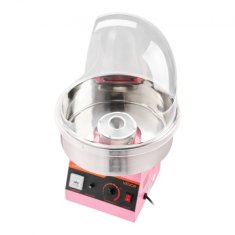 VEVOR Stroj za sladkorno peno 1000W 380x380x338 mm roza