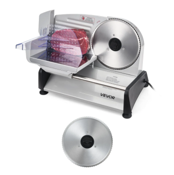 VEVOR Rezilo za meso 190 mm 385x255x275 mm siva