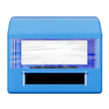 VEVOR Napihljiva barvna kabina 3x25x25 m modra