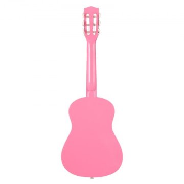VEVOR Klasična kitara 78x28x8 cm roza