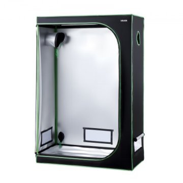 VEVOR Rastelava telk 120x60x180 cm Črna