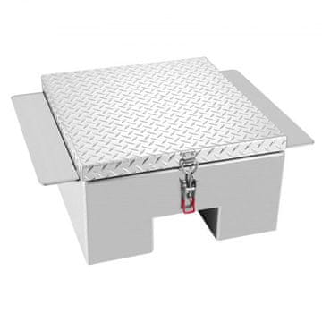 VEVOR Orodjarna za tovorno posteljo 770x610x310 mm srebrna