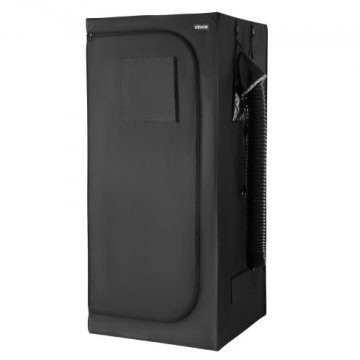 VEVOR Komplet za rastlinjak 80x80x180 cm Črn