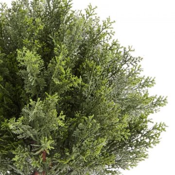 VEVOR Umetna cipresa topiarna drevesa 2 kosa 30x30x406 cm zelena