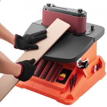 VEVOR Oscilirajoči trakasti in vretenasti brusilnik 420x460x440 mm