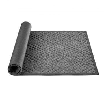 VEVOR Vhodna preproga 1562x914x7 mm siva