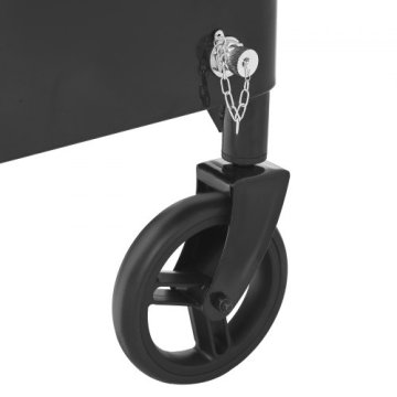 VEVOR Voziček za hladilno skrinjo 890x460x1200 mm Črn