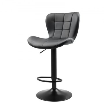 VEVOR Set 4 barskih stolov 47x535x89/110 cm Črna