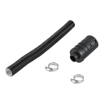 VEVOR Komplet sesalne cevi za dizelski grelec 51x590 mm črna