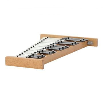 VEVOR Glockenspiel ksilofon 27 tonov 4 kladiva torba za nošenje črno-bela