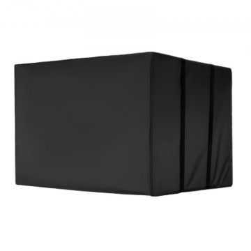 VEVOR Prevleka za klimatsko napravo 53x40x38 cm Črna Vodoodporna