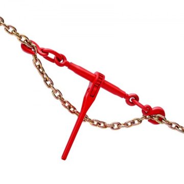 VEVOR Set zategovalcev z verigo z ročico 10 mm x 3 m delovna obremenitev 4173 kg verige in zategovalci kovina