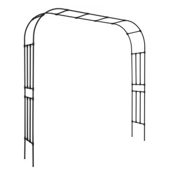 VEVOR Vrtna pergola 240x250x40 cm črna