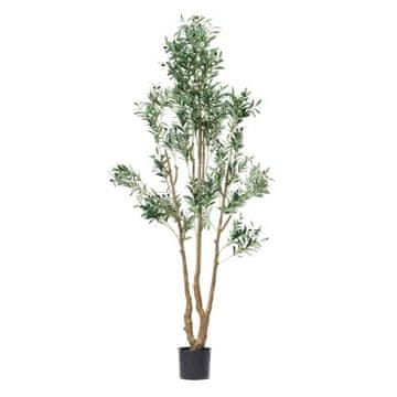 VEVOR Umetna oljka 90x107x215 cm zelena