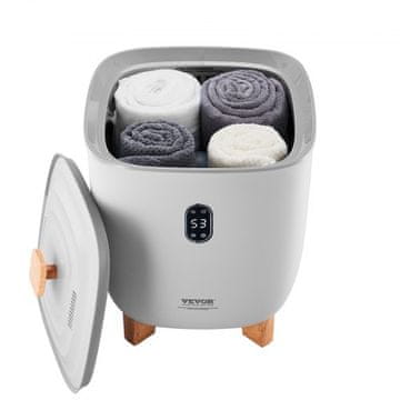 VEVOR Grelnik brisač Vedro 25 L 368x368x468 cm Siva