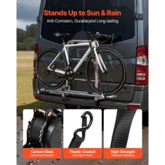 VEVOR Zatezne trakove z ročico samodejno zvijanje 254x48768 mm nosilnost 700 kg komplet 4 kosov